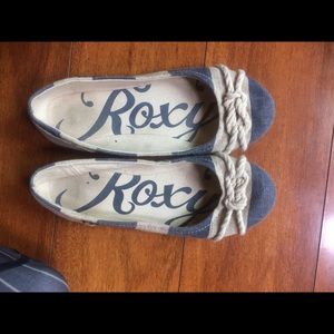 Roxy nautical flats size 6